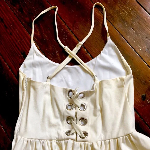 White Summer Dress. - Picture 3 of 3